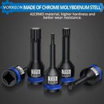 Auto si Moto - Reparatii si depanare - Scule auto - Scule si truse auto - Trusa imbusuri de impact lungi T25 T27 T30 T40 T45 T50 T55 T60 T70 T80 42CRMO 1/2" - Infinity.ro