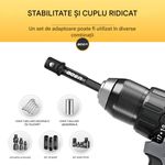 Auto si Moto - Reparatii si depanare - Scule auto - Scule si truse auto - Set 10 adaptoare patrat 3/8 cu bila si hexagon 1/4 - Infinity.ro