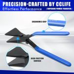 Auto si Moto - Reparatii si depanare - Scule auto - Scule si truse auto - Set de 3 clesti labastri pentru indoit tabla, manere antiderapante 275 mm, otel carbon - Infinity.ro