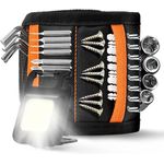 Auto si Moto - Reparatii si depanare - Scule auto - Scule si truse auto - Bratara magnetica cu LED pentru meseriasi, uz casnic, constructori - Infinity.ro