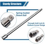 Auto si Moto - Reparatii si depanare - Scule auto - Scule si truse auto - Prelungitoare tubulare organizate pe tava de sertar set 23 piese - Infinity.ro