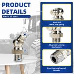 Auto si Moto - Reparatii si depanare - Scule auto - Scule si truse auto - Nipluri de cuplare pentru pompa de gresat set 270 piese - Infinity.ro