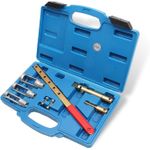 Auto si Moto - Reparatii si depanare - Scule auto - Scule si truse auto - Trusa comprimat arcuri supape 20 26 34 mm 8 piese - Infinity.ro