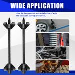 Auto si Moto - Reparatii si depanare - Scule auto - Scule si truse auto - Prese arcuri inlocuit amortizoare sau flanse amortizoare set 2 bucati 370 mm - Infinity.ro