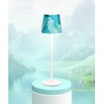 Casa si Gradina - Corpuri si surse de iluminat - Veioze si lampi - Lampi de veghe - Lampa de masa wireless, reincarcabila, reglabila, impermeabila IP54, tactila LED cu 3 moduri de culoare, (verde si alb) - Infinity.ro