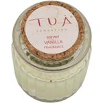 Casa si Gradina - Decoratiuni - Aromaterapie si lumanari - Suporturi lumanari - Lumanare parfumata vanilie din ceara de soia 60 gr in borcan de sticla cu capac - Infinity.ro