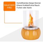 Casa si Gradina - Decoratiuni - Aromaterapie si lumanari - Suporturi lumanari - Semineu decorativ de masa cu bio-etanol, fara gaze si fara fum - Infinity.ro