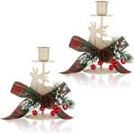 Casa si Gradina - Decoratiuni - Aromaterapie si lumanari - Suporturi lumanari - Suporti de lumanari din metal, Reni set 2 bucati 15 cm - Infinity.ro