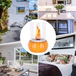 Casa si Gradina - Decoratiuni - Aromaterapie si lumanari - Suporturi lumanari - Semineu decorativ de masa cu bio-etanol, fara gaze si fara fum - Infinity.ro