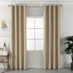 Casa si Gradina - Textile si covoare - Perdele si draperii - Perdele - Perdele blackout crem groase 260 cm inaltime, 140 cm latime, set 2 bucati - Infinity.ro