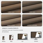 Casa si Gradina - Textile si covoare - Perdele si draperii - Perdele - Perdele termice groase 260 cm inaltime, 140 cm latime, set 2 bucati Maro - Infinity.ro