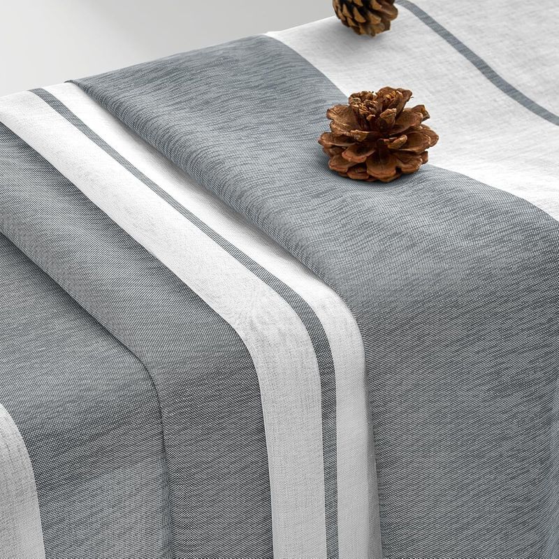 Casa si Gradina - Textile si covoare - Perdele si draperii - Perdele - Perdele semi-transparente din dantela gri H280x140L cm, set 2 bucati - Infinity.ro