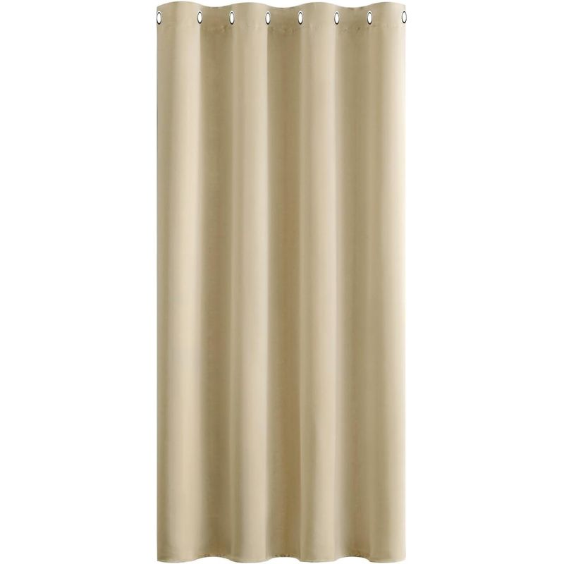 Casa si Gradina - Textile si covoare - Perdele si draperii - Perdele - Perdea termica groasa 280 cm inaltime, 140 cm latime, Bej galbui-1 bucata - Infinity.ro
