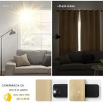 Casa si Gradina - Textile si covoare - Perdele si draperii - Perdele - Perdea termica groasa 280 cm inaltime, 140 cm latime, Bej galbui-1 bucata - Infinity.ro