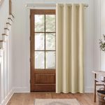 Casa si Gradina - Textile si covoare - Perdele si draperii - Perdele - Perdea termica groasa 280 cm inaltime, 140 cm latime, Bej galbui-1 bucata - Infinity.ro