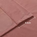 Casa si Gradina - Textile si covoare - Perdele si draperii - Perdele - Perdele termice groase 244 cm inaltime, 132 cm latime, set 2 bucati, Roz - Infinity.ro