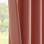 Casa si Gradina - Textile si covoare - Perdele si draperii - Perdele - Perdele termice groase 244 cm inaltime, 132 cm latime, set 2 bucati, Roz - Infinity.ro