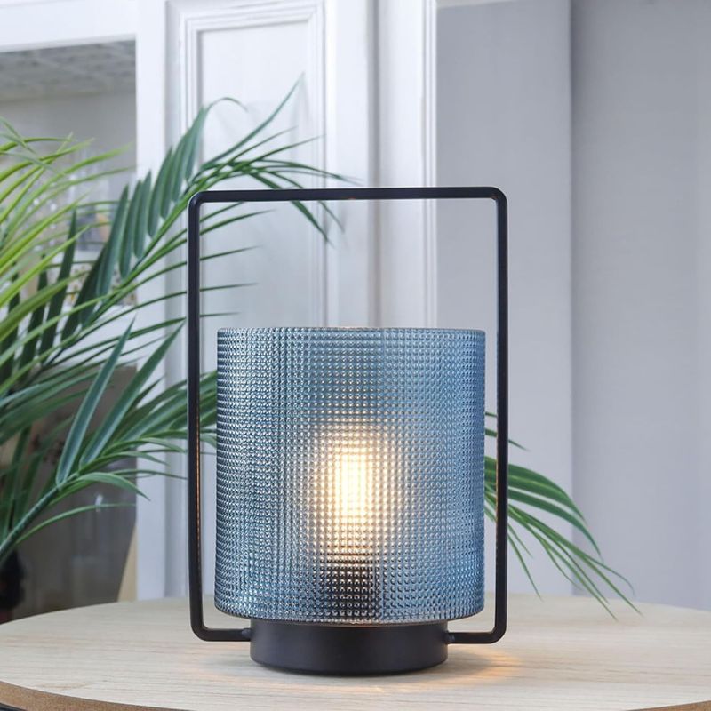 Casa si Gradina - Corpuri si surse de iluminat - Veioze si lampi - Lampi de veghe - Lampa LED , tip felinar, cu temporizator H:20 cm - Infinity.ro