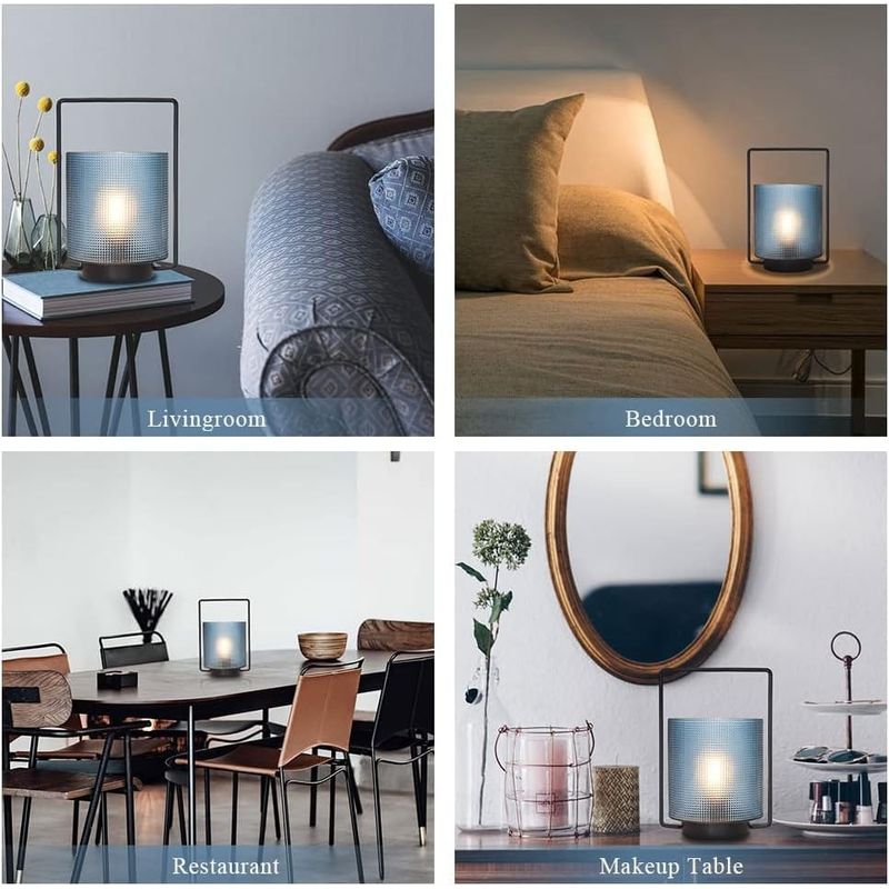 Casa si Gradina - Corpuri si surse de iluminat - Veioze si lampi - Lampi de veghe - Lampa LED , tip felinar, cu temporizator H:20 cm - Infinity.ro
