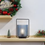 Casa si Gradina - Corpuri si surse de iluminat - Veioze si lampi - Lampi de veghe - Lampa LED , tip felinar, cu temporizator H:20 cm - Infinity.ro