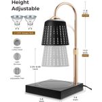 Casa si Gradina - Corpuri si surse de iluminat - Veioze si lampi - Lampi de veghe - Lampa incalzire controlata a lumanarilor parfumate - Infinity.ro