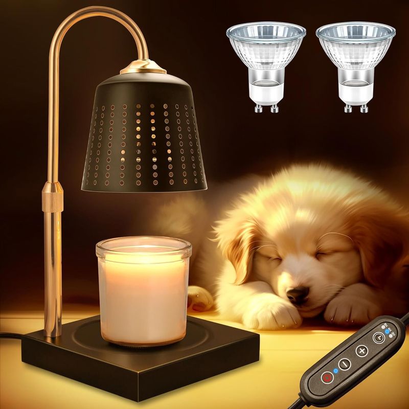 Casa si Gradina - Corpuri si surse de iluminat - Veioze si lampi - Lampi de veghe - Lampa incalzire controlata a lumanarilor parfumate - Infinity.ro