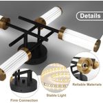 Casa si Gradina - Corpuri si surse de iluminat - Plafoniere, aplice si spoturi - Lampa plafon cu 4 leduri si telecomanda, 17W cu 3 culori lumina - Infinity.ro