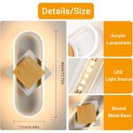 Casa si Gradina - Corpuri si surse de iluminat - Plafoniere, aplice si spoturi - Lampa versatila de perete LED 14W, 3000K, 1920Lm, lungime 41 cm, alimentare 220 V - Infinity.ro