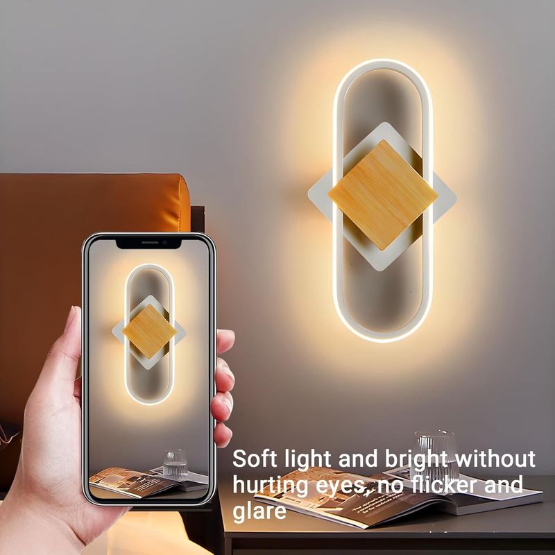 Casa si Gradina - Corpuri si surse de iluminat - Plafoniere, aplice si spoturi - Lampa versatila de perete LED 14W, 3000K, 1920Lm, lungime 41 cm, alimentare 220 V - Infinity.ro