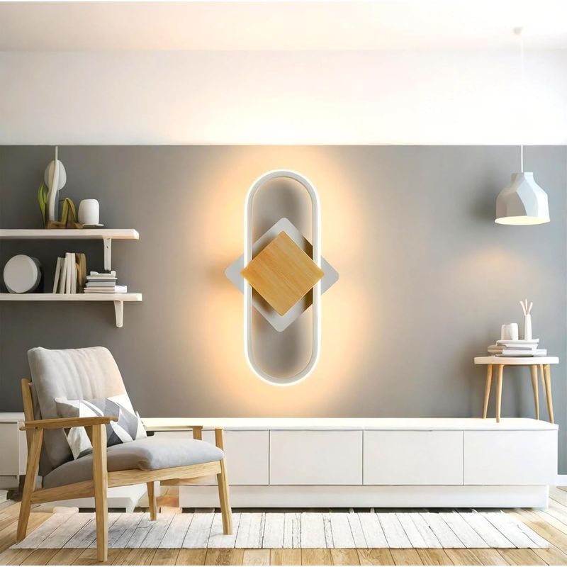 Casa si Gradina - Corpuri si surse de iluminat - Plafoniere, aplice si spoturi - Lampa versatila de perete LED 14W, 3000K, 1920Lm, lungime 41 cm, alimentare 220 V - Infinity.ro