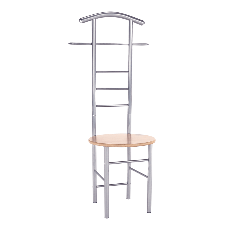 Casa si Gradina - Mobilier - Organizare si depozitare - Cuiere - Cuier, servitorul surd, fag/argintiu, FRANK - Infinity.ro