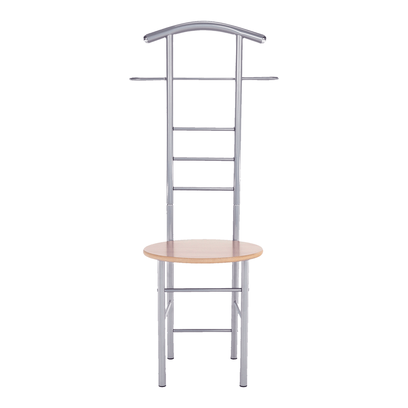 Casa si Gradina - Mobilier - Organizare si depozitare - Cuiere - Cuier, servitorul surd, fag/argintiu, FRANK - Infinity.ro