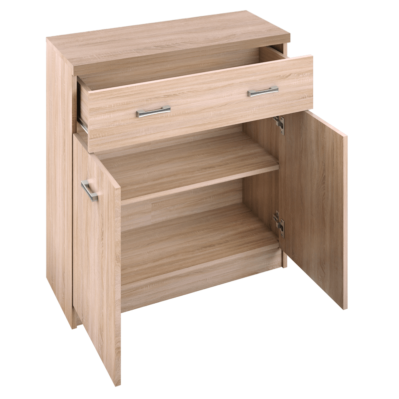 Casa si Gradina - Mobilier - Comode si corpuri - Comode - Comoda 2D1S, stejar Sonoma, TOPTY TIP 19 - Infinity.ro