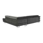Casa si Gradina - Mobilier - Canapele si coltare - Canapele - Set canapea cu spatiu de depozitare, gri, material textil, stanga, BUTON R - Infinity.ro