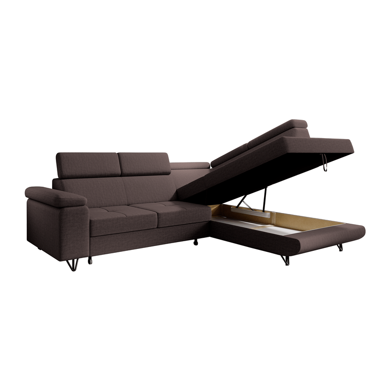 Casa si Gradina - Mobilier - Canapele si coltare - Canapele - Canapea extensibila, maro, dreapta, JOGI ROH - Infinity.ro