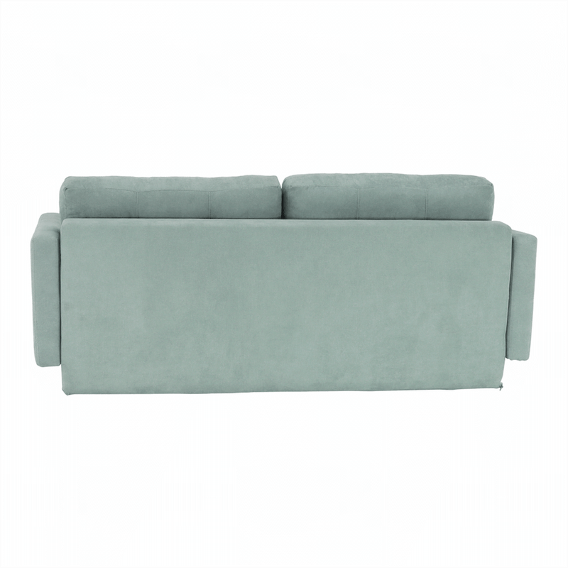 Casa si Gradina - Mobilier - Canapele si coltare - Canapele - Canapea extensibila, verde menta textil Queens, AURELIA - Infinity.ro