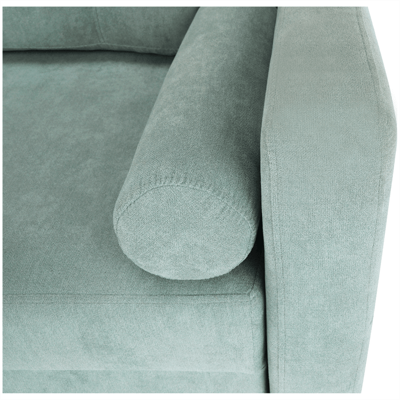 Casa si Gradina - Mobilier - Canapele si coltare - Canapele - Canapea extensibila, verde menta textil Queens, AURELIA - Infinity.ro