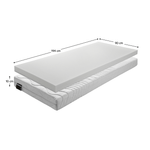Casa si Gradina - Mobilier - Saltele si somiere - Saltele - Saltea, spuma, 90x194 cm, BE ELISSE - Infinity.ro