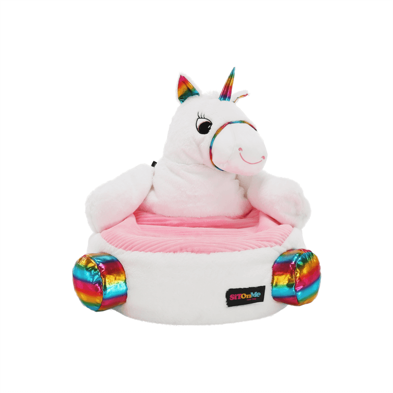 Casa si Gradina - Mobilier - Scaune si fotolii - Fotolii - Fotoliu tip sac unicorn, alb/roz/amestec de culori, BUFEL - Infinity.ro
