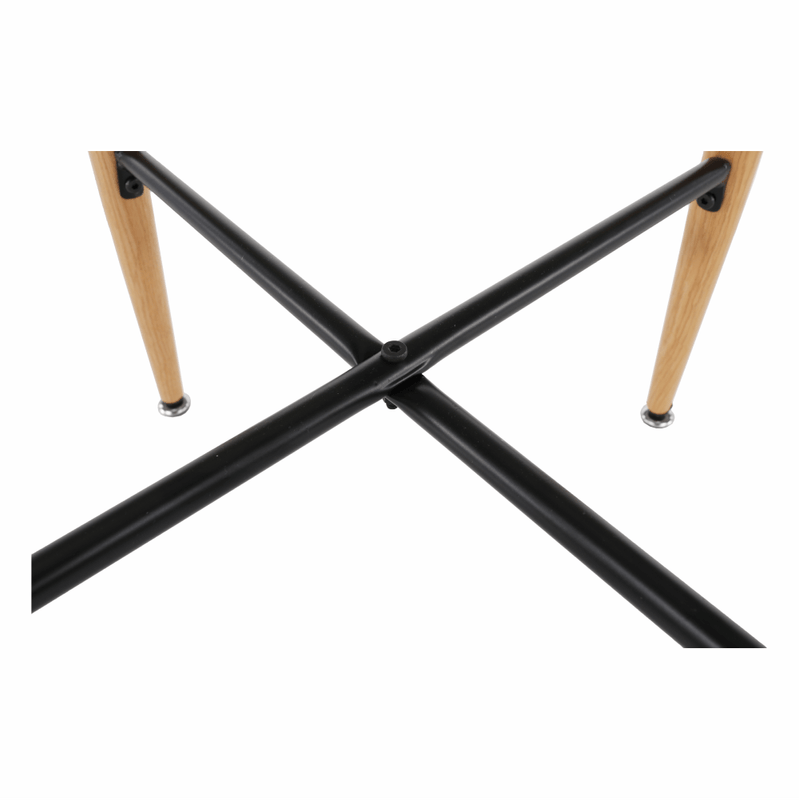 Casa si Gradina - Mobilier - Mese si birouri - Mese living - Masa de bar, alb/stejar, diametru 60 cm, IMAM - Infinity.ro