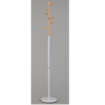 Casa si Gradina - Mobilier - Organizare si depozitare - Cuiere - Cuier, lemn natural/metal alb, HORST - Infinity.ro