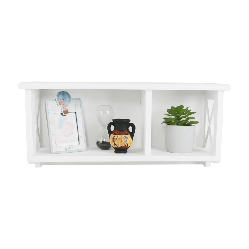 Casa si Gradina - Mobilier - Biblioteci si rafturi - Rafturi - Raft suspendat, alb, RAFAELLO - Infinity.ro
