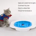 Petshop - Ingrijire si Igiena - Litiere si accesorii - Accesorii litiere - Set de antrenament toaleta pentru pisici Korbi, albastru, 40x40cm - Infinity.ro