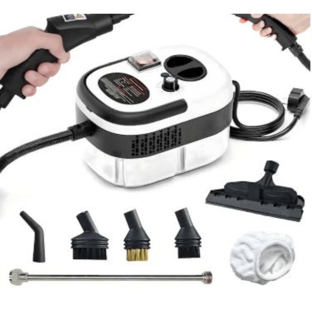 Aparat de Curatat cu Abur IDAMAKON 2500W Rezervor 1200 ml Incalzire 10S Multifunctional