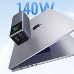 Laptop, Telefoane si Tablete - Telefoane mobile si accesorii - Accesorii Telefoane - Baterii externe - Baterie Externa cu Display Digital, 20000mAh, USB, 2x Type-C, 200W, QC, PD, 5V/3A - Ugreen PB722 (35525B) - Grey - Infinity.ro