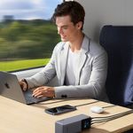 Laptop, Telefoane si Tablete - Telefoane mobile si accesorii - Accesorii Telefoane - Baterii externe - Baterie Externa cu Display Digital, 20000mAh, USB, 2x Type-C, 200W, QC, PD, 5V/3A - Ugreen PB722 (35525B) - Grey - Infinity.ro