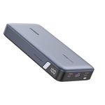 Laptop, Telefoane si Tablete - Telefoane mobile si accesorii - Accesorii Telefoane - Baterii externe - Baterie Externa cu Display Digital, USB, 2x Type-C, 25000mAh, PD3.0, 145W, 5V/3A - Ugreen PB205 (90597A) - Space Gray - Infinity.ro