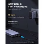 Laptop, Telefoane si Tablete - Telefoane mobile si accesorii - Accesorii Telefoane - Baterii externe - Baterie Externa cu Display Digital, USB, 2x Type-C, 25000mAh, PD3.0, 145W, 5V/3A - Ugreen PB205 (90597A) - Space Gray - Infinity.ro
