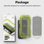Laptop, Telefoane si Tablete - Telefoane mobile si accesorii - Accesorii Telefoane - Folii protectie telefoane - Folie pentru iPhone 17 Pro Max (set 2) - Ringke Easy Slide Privacy Tempered Glass - Black - Infinity.ro