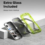 Laptop, Telefoane si Tablete - Telefoane mobile si accesorii - Accesorii Telefoane - Folii protectie telefoane - Folie pentru iPhone 17 Pro Max (set 2) - Ringke Easy Slide Privacy Tempered Glass - Black - Infinity.ro